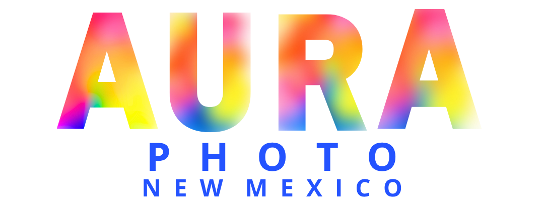 Colorful Aura Photo NM logo.